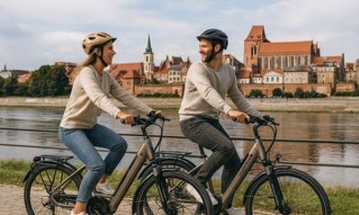 Premium Electric Bike Rental in Toruń with Route Recommendations