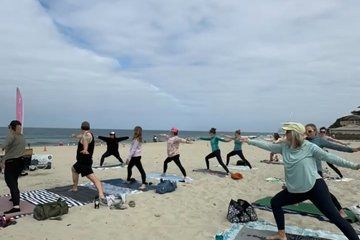 Revitalizing Beach Yoga Sessions in Carlsbad