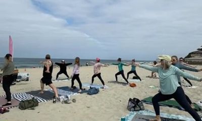 Revitalizing Beach Yoga Sessions in Carlsbad