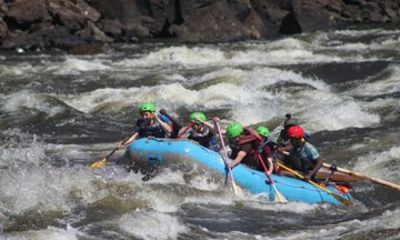 4 Hours White Water Rafting on the Zambezi River
