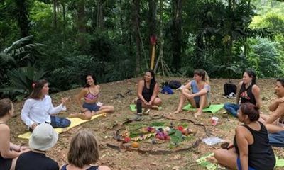 Private Experience of Cocoa Forest Bath Ceremony Therapy
