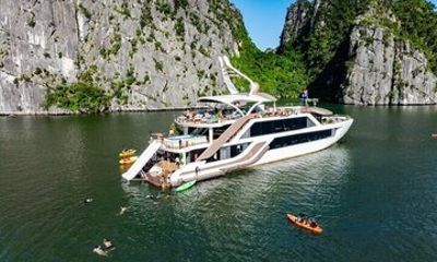 Hanoi Most Luxury Day Cruise Explore Lan Ha Bay & Cat Ba Island