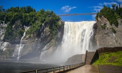 Montreal to Montmorency Falls Private Day Trip