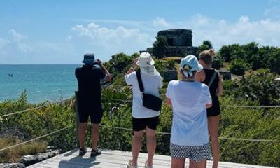 Private Tour Tulum, Turtles and Cenote Two Eyes
