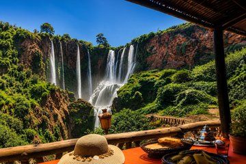 Ouzoud Falls Guided Hike, Boat Ride and Lunch in Marrakech