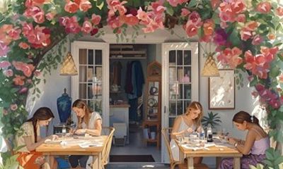 Jewelry creations with Palm Springs Flower Petals