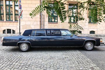 Krakow Private Tour in a Classic 1984 Cadillac 7 Meter Limo