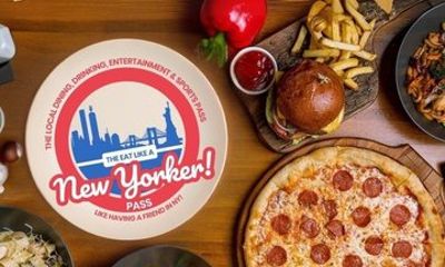 Eat Like A New Yorker! Dining, Drinking, Entertainment 7 Day Pass