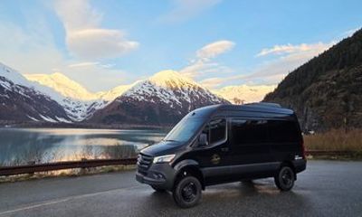Whittier to Anchorage Transfer on Sprinter Van