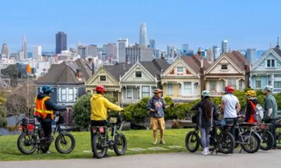 Blazing Saddles Bike Ride and Sausalito Adventure with Audio Tour