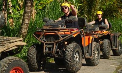 Ubud 350cc ATV Quad Bike and Ayung River Rafting with Lunch