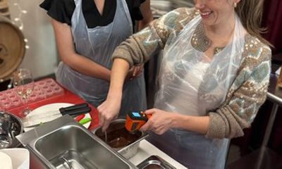 Chocolates and Cheers Chocolate Making and Optional Wine Tasting
