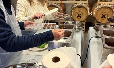 Chocolates and Cheers Chocolate Making and Optional Wine Tasting