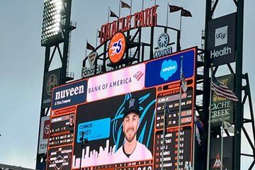 Tuesday Night Lights: McCovey Cove Sail