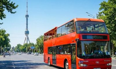 Hop On Hop Off Double Decker Tashkent City Bus Tour