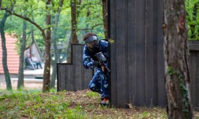 Omis Forest Paintball Battle with 300 Balls and Full Gear
