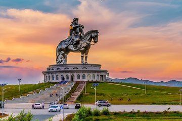 Private day tour Genghis Khan complex Terelj NP Camel ride Eagle