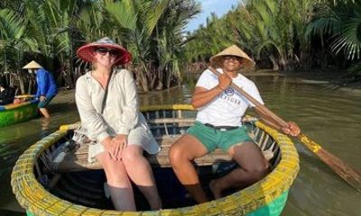Hoi An: Coconut Jungle & Evening Lantern Boat Experience