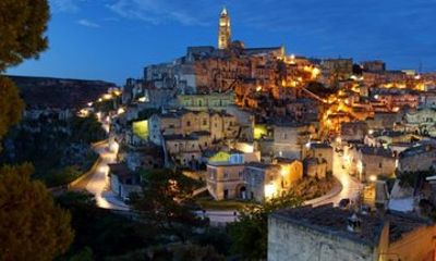 Matera by Night Private Tour from Ostuni with Tuk-Tuk Ride