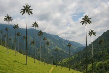 Valley of Cocora Trek Walk among Giant Palms