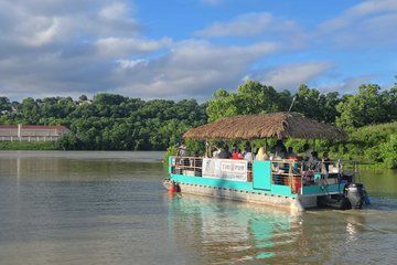 Shared Tiki Boat Cruise on the Ohio River