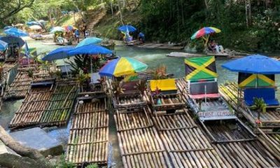 Montego Bay Sightseeing, Lethe Bamboo River Rafting and shopping