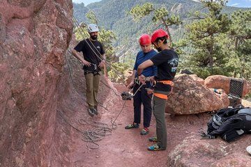 Outdoor Rock Climbing in Boulder for Beginners and First Timers
