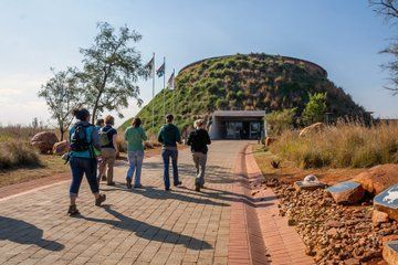 Cradle of Humankind Lion Park and Lesedi Village Private Tour