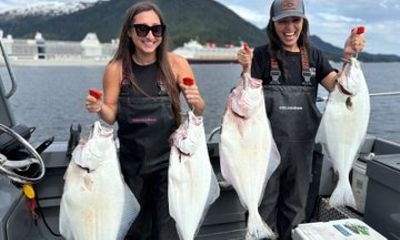 Ketchikan Private Halibut Fishing and Whale Watching Activity