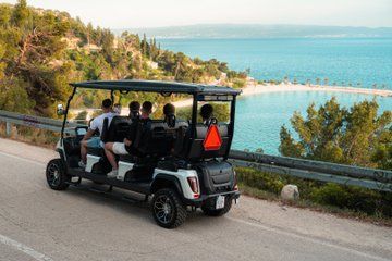 Split: Private City Tour by Electric Golf Cart