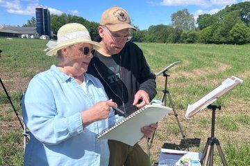Lancaster Watercolor Workshop - Create Your Own Framed Painting
