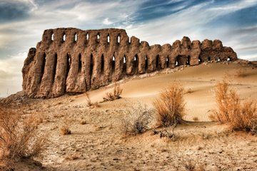 Khiva Day Tour at Ancient Fortresses and Akchakul Lake