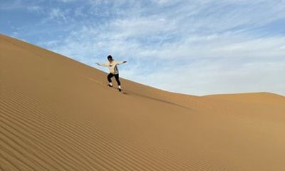 Abu Dhabi Morning Desert Safari with Camel Ride & Hotel Pickup