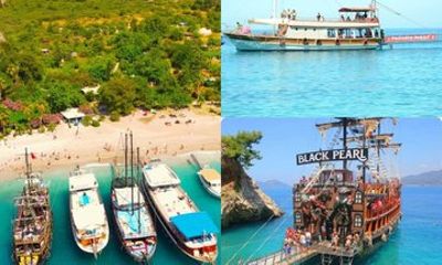 Fethiye Oludeniz Boat Trip with Butterfly Valley And Six Islands