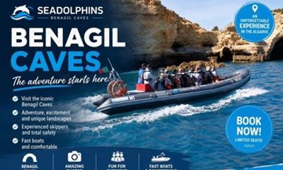 Private Benagil Caves & Algarve Coast Boat Tour from Portimão