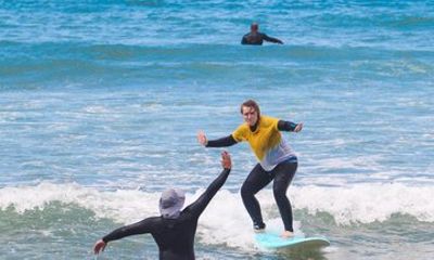 Experience a Local Surf Lesson in Cascais or Lisbon