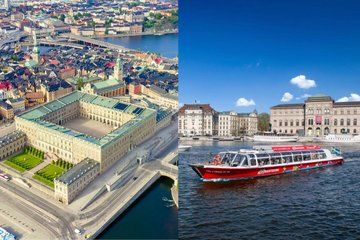 Stockholm: Royal Palace & Canal Cruise at Daytime or Sunset
