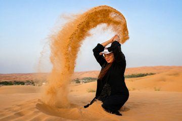 Private Desert with Watching Sunset and Stargazing Tour