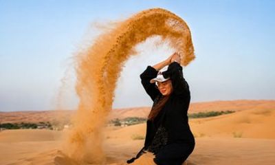 Private Desert with Watching Sunset and Stargazing Tour