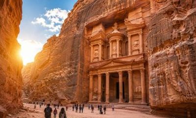2 Day Petra Wadi Rum Overnight Stay and Aqaba Visit from Amman