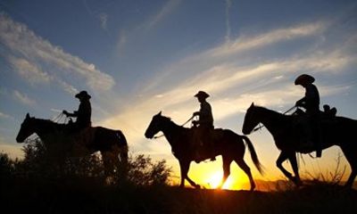 Sunset Riding in Mendoza Argentinian Barbecue