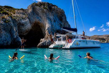 Kolympia 4 Hour Catamaran Cruise with Lunch and Unlimited Drinks