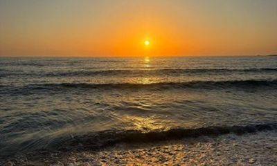 Sunset Falassarna From Chania