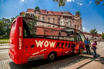 Krakow Hop On Hop Off Bus Tour with Audio Guide