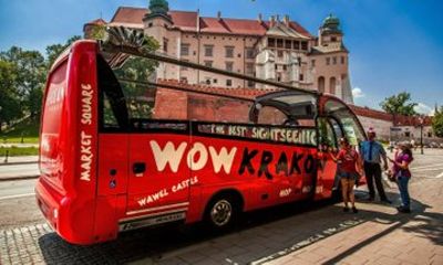 Krakow City Sightseeing Hop-On Hop-Off Bus with Audio Guide - 24h