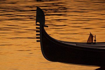 Kiel Private Ride in an Original Venetian Gondola