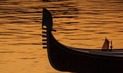 Kiel Private Ride in an Original Venetian Gondola