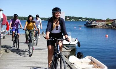 Vaxholm Guided Bike Tour with Swedish Fika