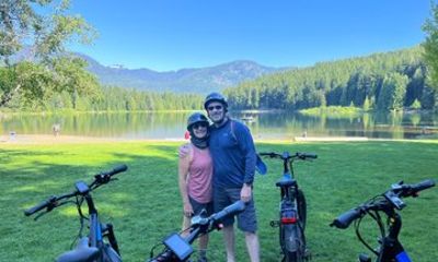 Whistler EBike Activity Lost Lake Loop Explorer Ride with Patty