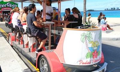 Nassau Party Bike Tour with Music Island Punch and Local Stops